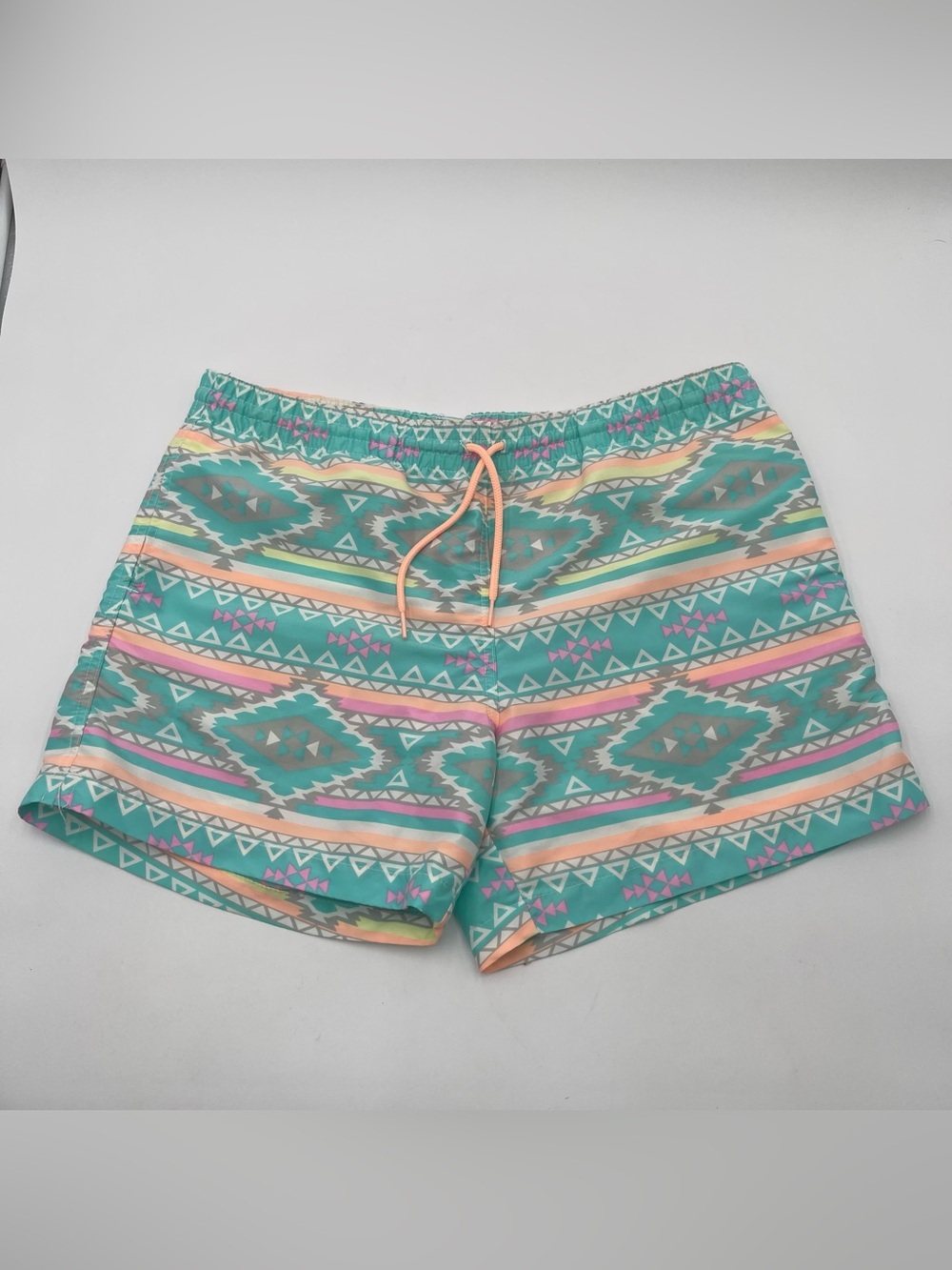Chubbies Men’s Large Swim Trunks Aztec Print Swimming Board Shorts 5” Inseam